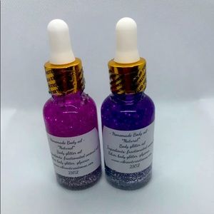 21Oz Silver Body glitter oil ✨